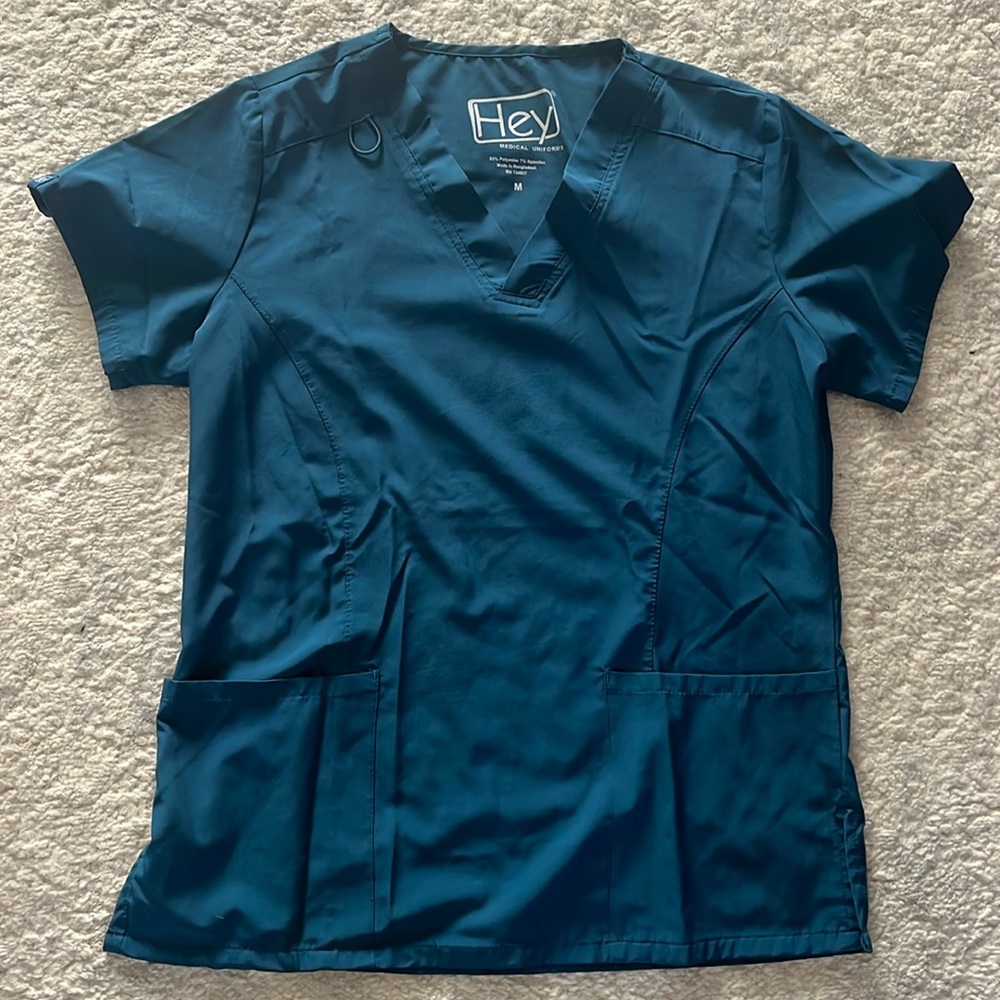Blue Scrub Top (same color as blue scrub bottoms)